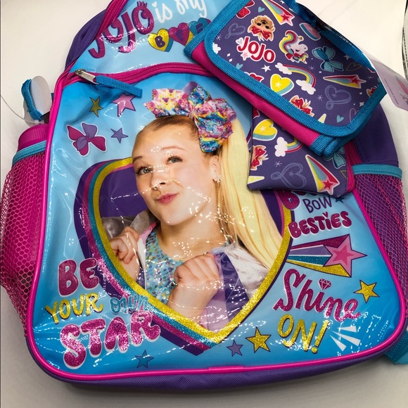 5 Piece Joni Siwa Be Your Own Star Backpack Set - Picture 1 of 4